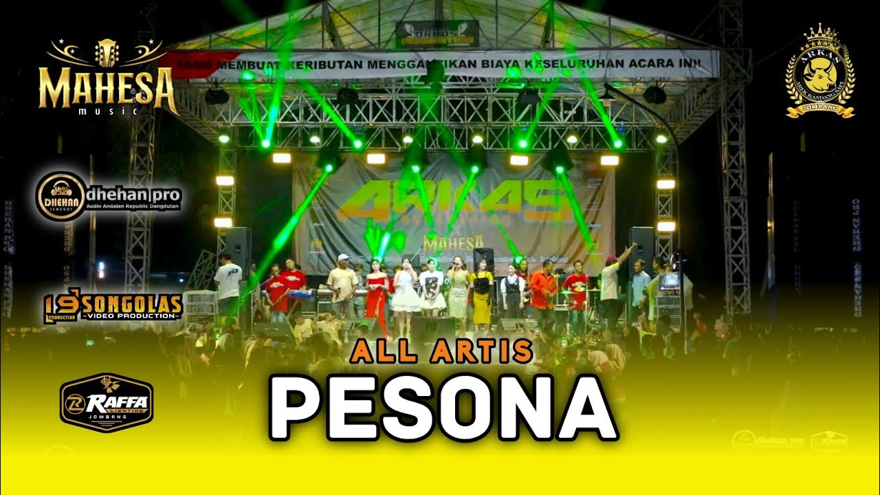 PESONA  |  ALL ARTIS  |  MAHESA MUSIC  |  LIVE ARKAS GENERATION Kandangsapi Jombang