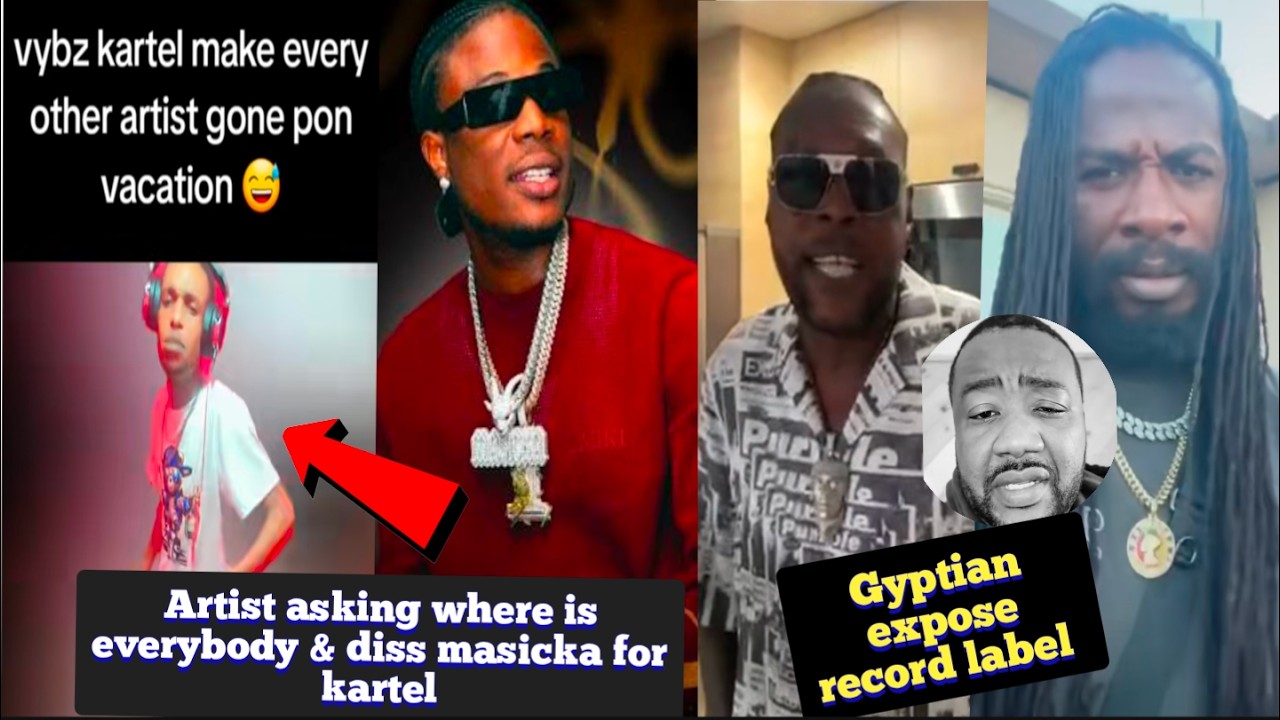 gyptian expose vp record & kemar mcgregor how vybbz kaetel keep getting away with this