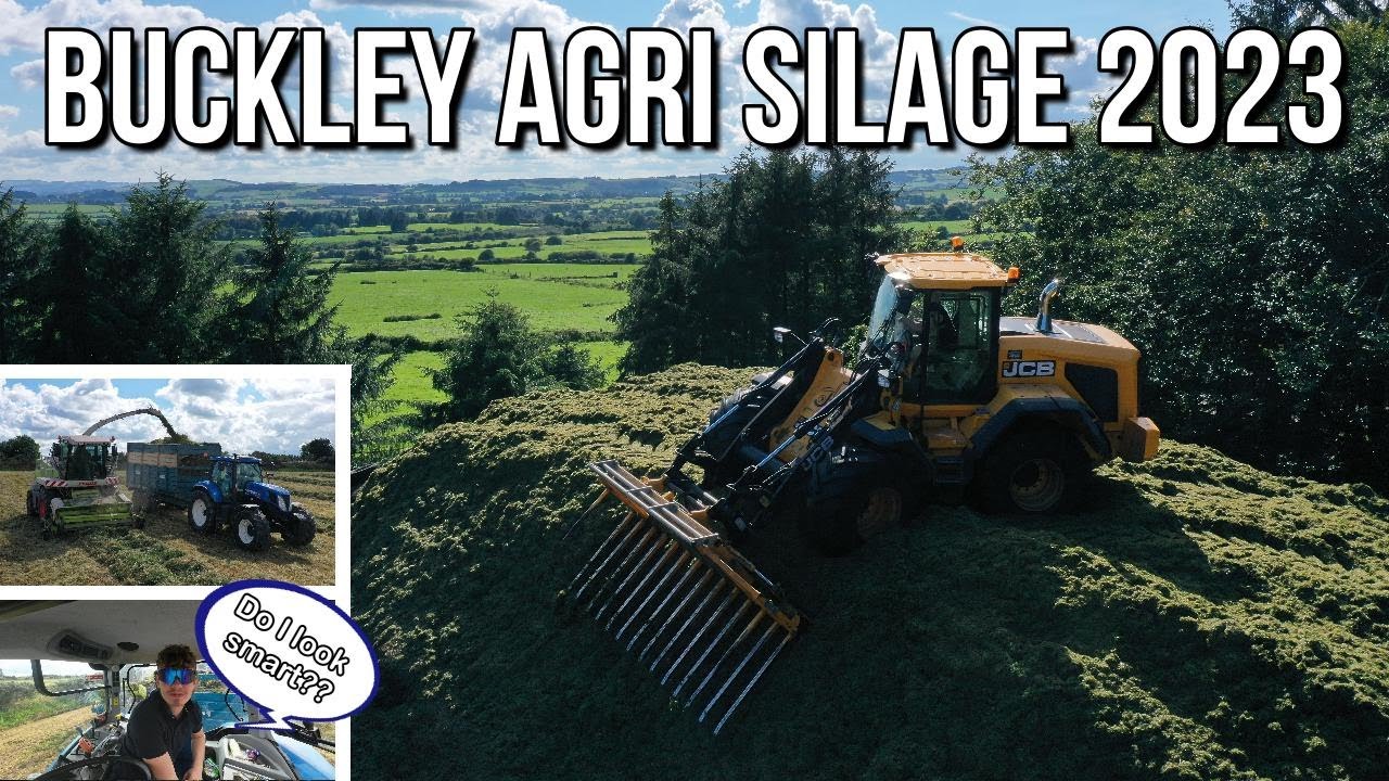 Buckley Agri's NewHolland fleet FLAT OUT at grass!! ~ FEAT. Mossey & Ciarán!!