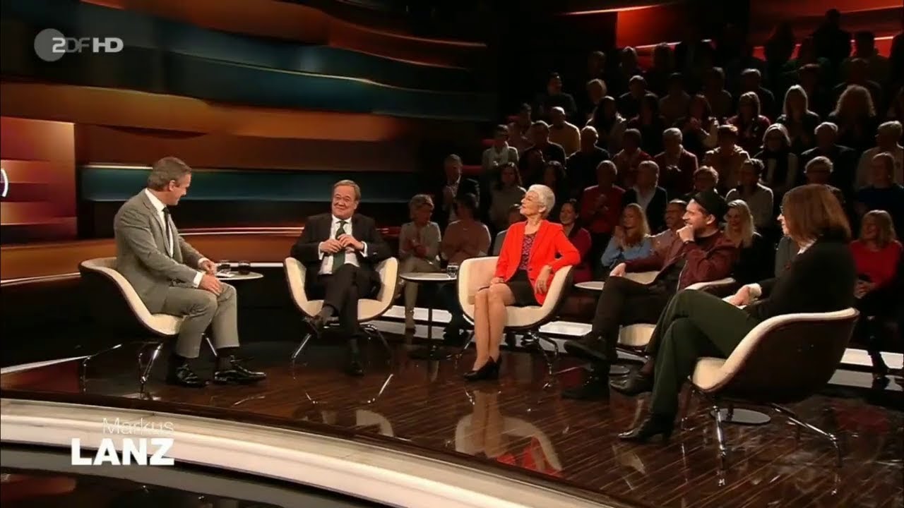 Markus Lanz vom 20 November 2019  Armin Laschet ,Elisabeth Niejahr,Gabriele,Schmalz,Johannes Oerding