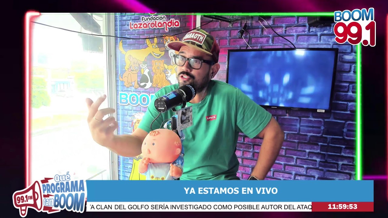 EN VIVO BOOM FM 🐾 QUE PROGRAMA TAN BOOM 🔵 18 FEBRERO ➡️ BOOM FM 99.1