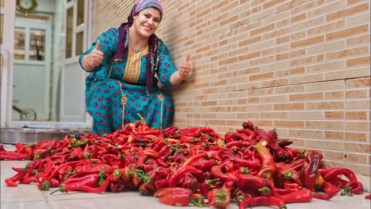 فليفلة حارة🌶️ شوفو شو عملت فيهون🌶️