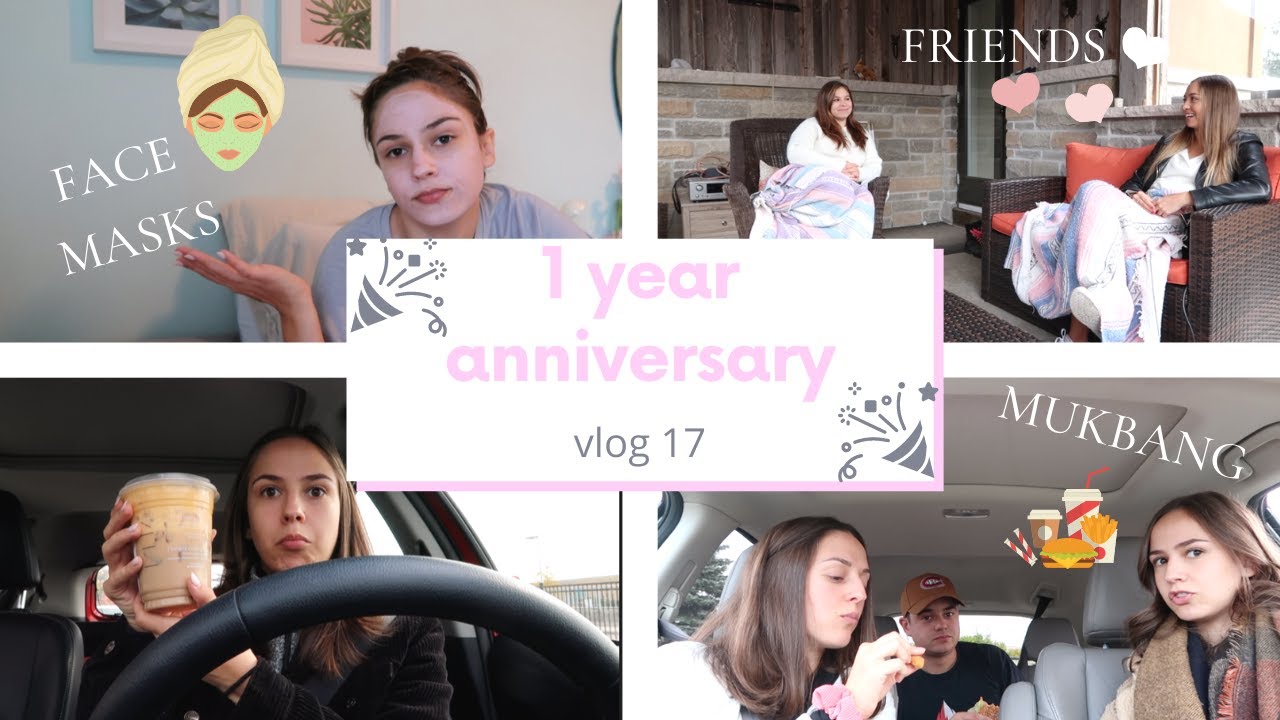 1 year anniversary/vlogging everyday for a WEEK!│vlog 17