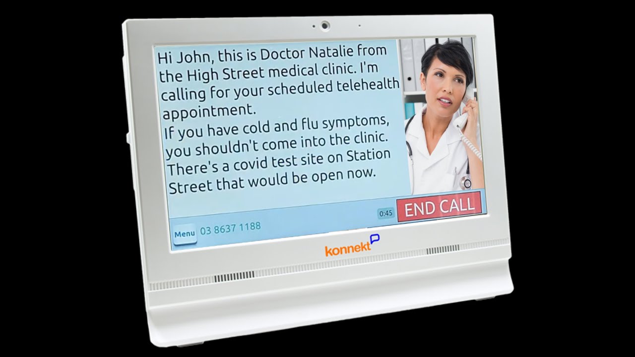 Konnekt captioned phone and video calls