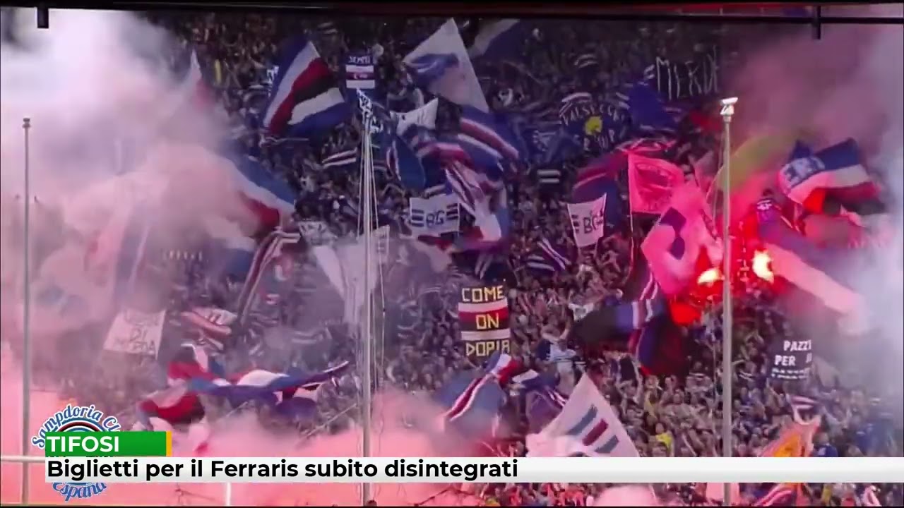 Biglietti per il Ferraris subito disintegrati