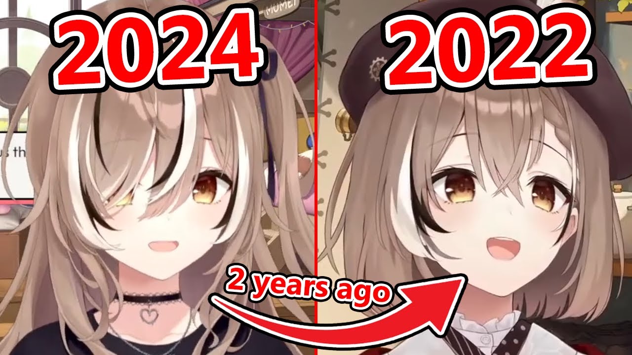 Mumei then vs Mumei now