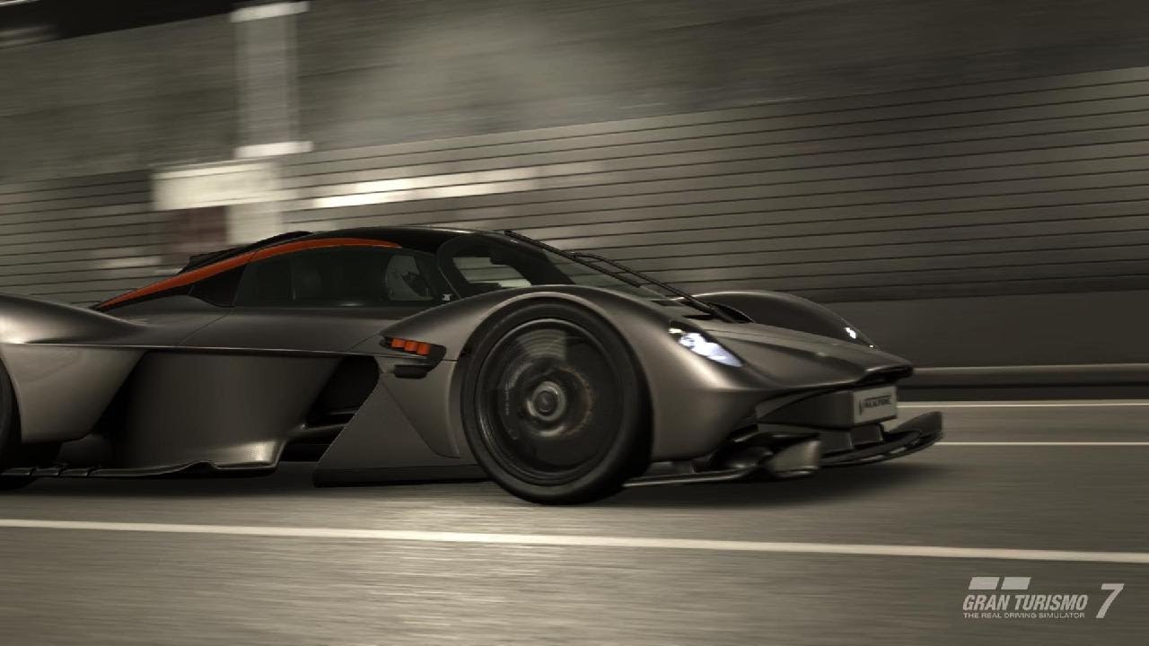 Gran Turismo 7 Tokyo expressway 600pp Aston Martin Valkyrie