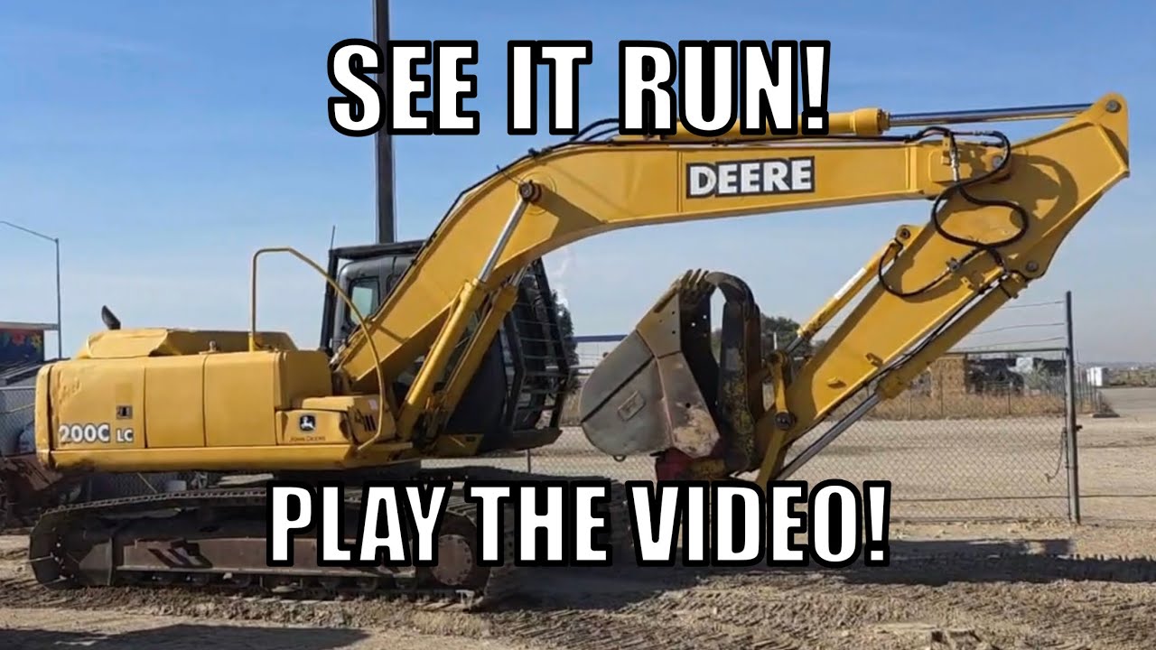 3250 - 2005 John Deere 200C LC Excavator