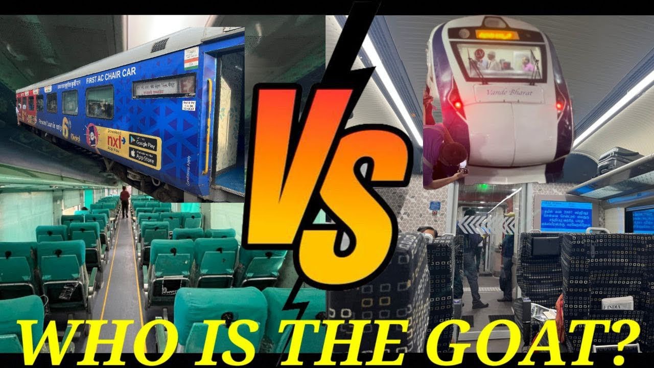 SHATABDI vs VANDE BHARAT - BUSINESS CLASS JOURNEY COMPARISION *Chennai - Mysore*