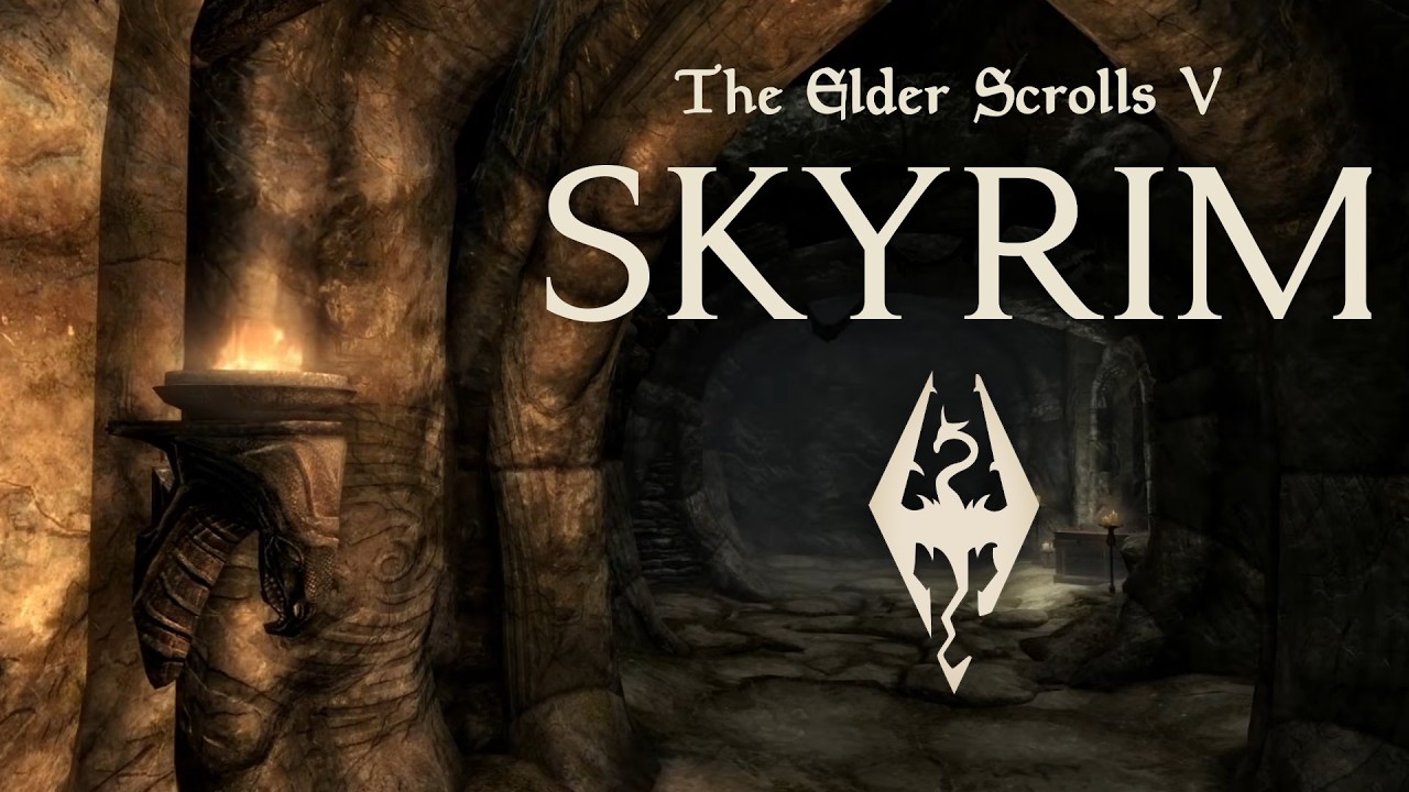 Relax Like a Dragon Priest - Skyrim Music & Dungeon Ambience