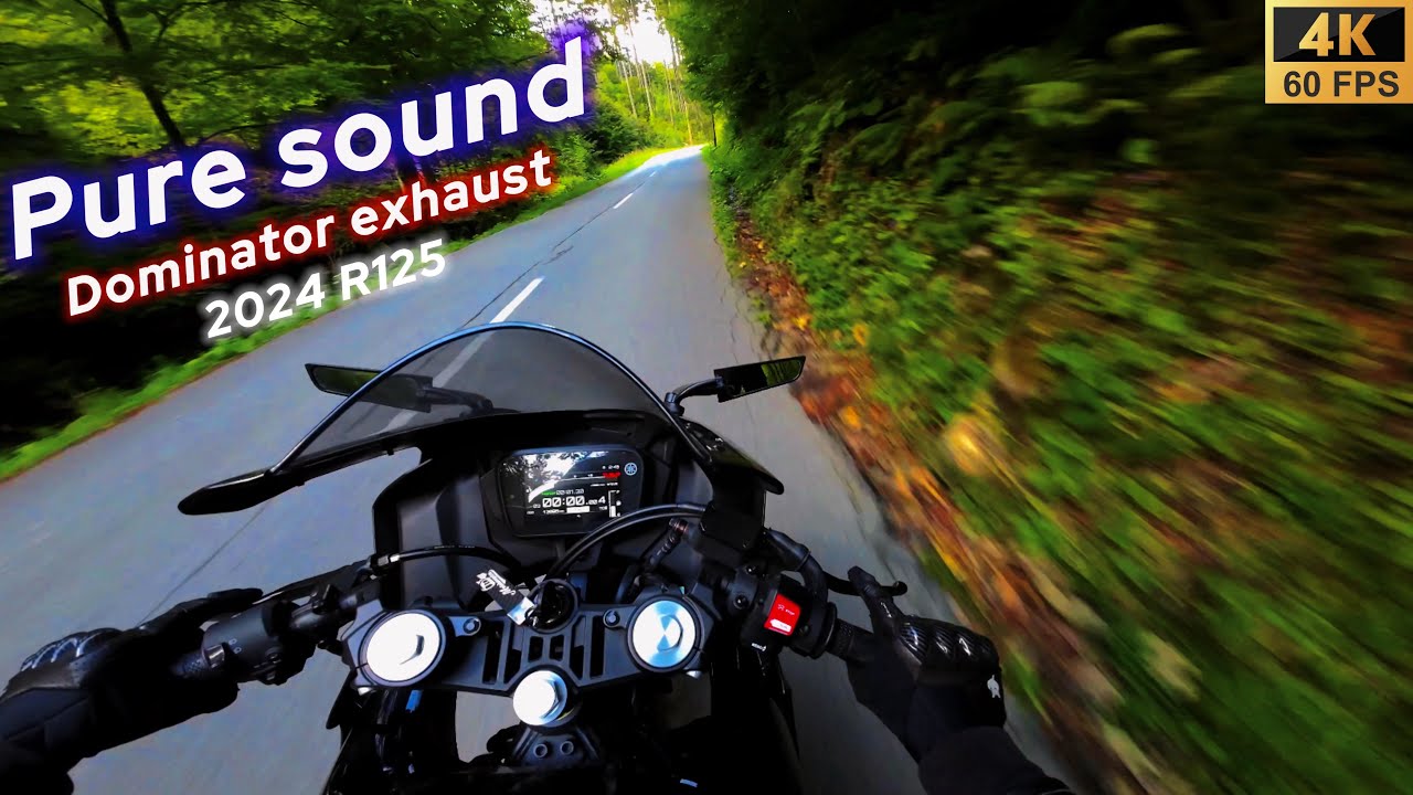 Yamaha YZF R125 Pure sound / 4K 60 fps 
