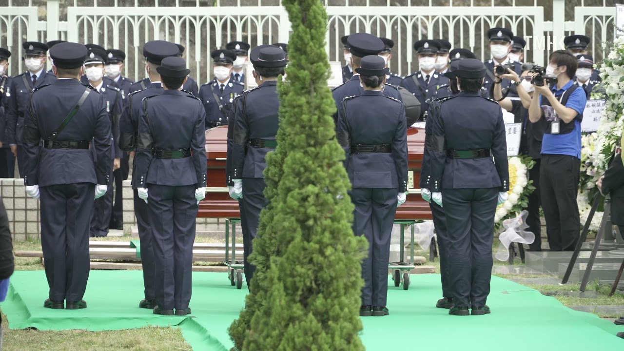 20211102 殉職總督察（追授）林婉儀遺體移送浩園安葬