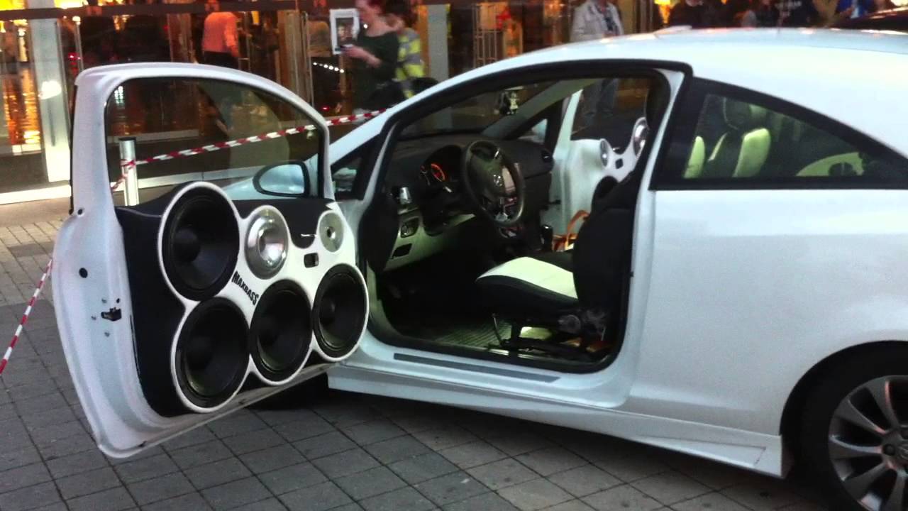 Impianto audio Opel Corsa Anteprima Fast and furious 6 Maxbass tuning club