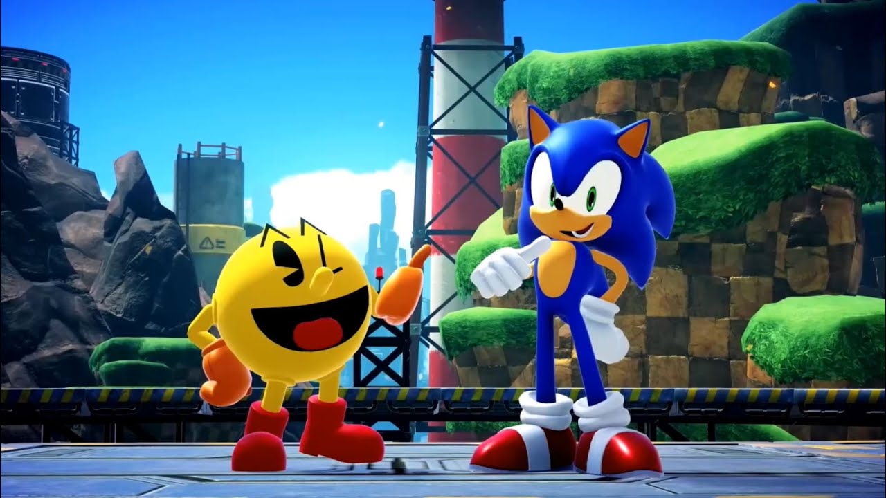 THEY GOT PACMAN TOO?!?! - Sonic Crossworlds Trailer Reaction