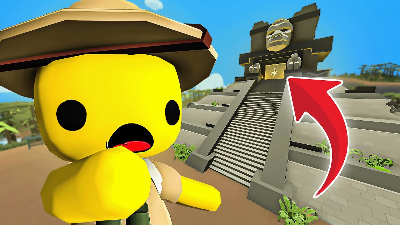 I Explored the HIDDEN Ancient Temples in Wobbly Life