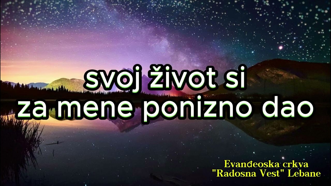 Radosna Vest - Tu sam da te slavim