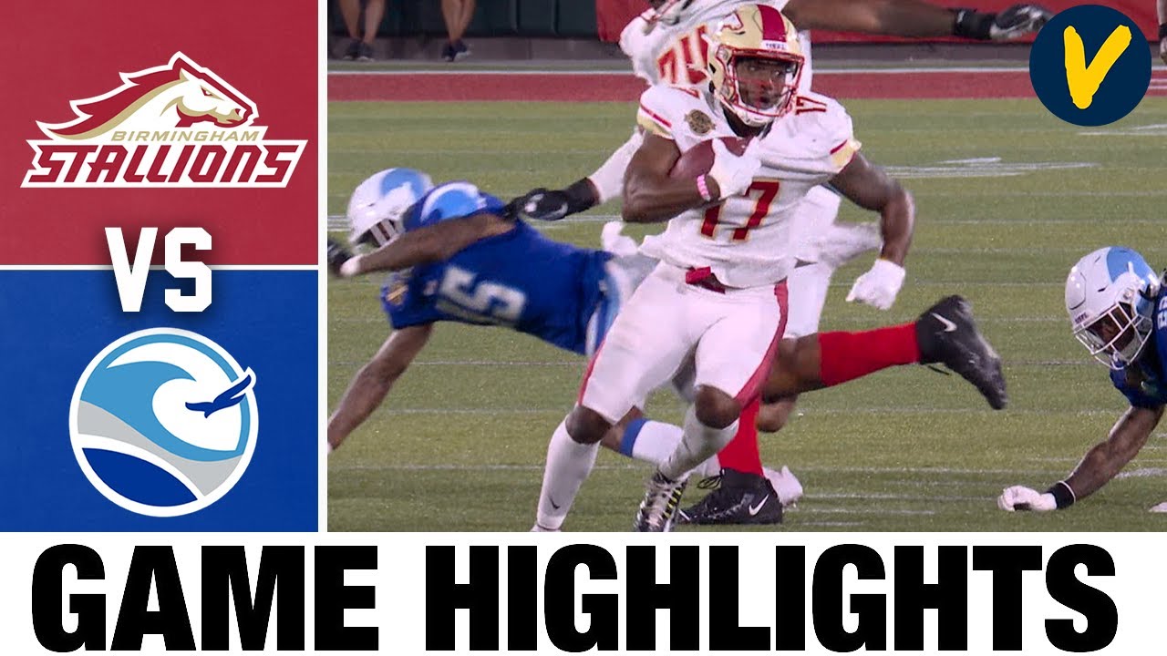Birmingham Stallions vs New Orleans Breakers Highlights | 2022 USFL Highlights