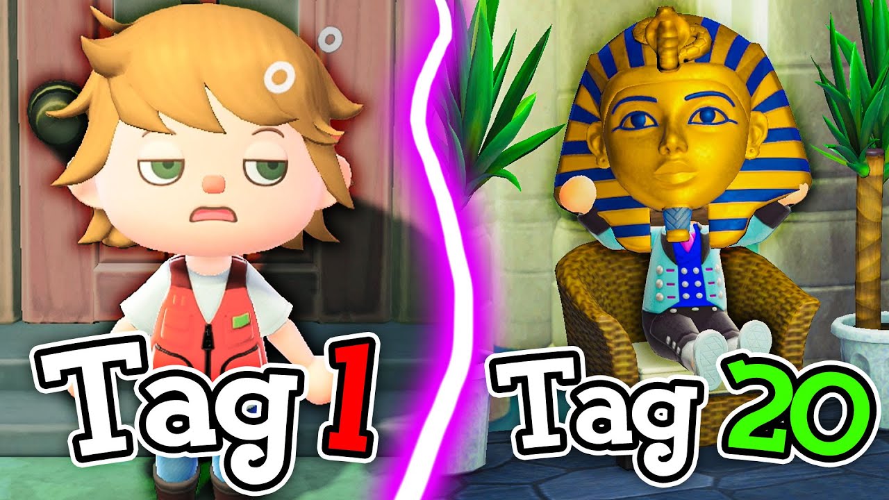 Ich habe 20 Tage in Animal Crossing gelebt!