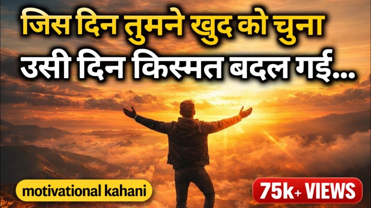 “जिस दिन तुमने खुद को चुना, उसी दिन किस्मत बदल गई…” |