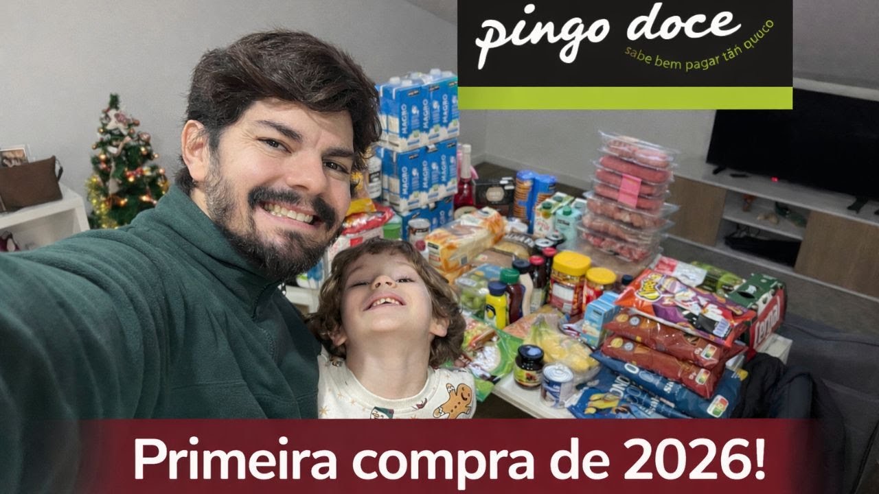 EP 30 - PRIMEIRA COMPRA DE 2026 NO PINGO DOCE, SERÁ QUE OS PREÇOS MUDARAM?