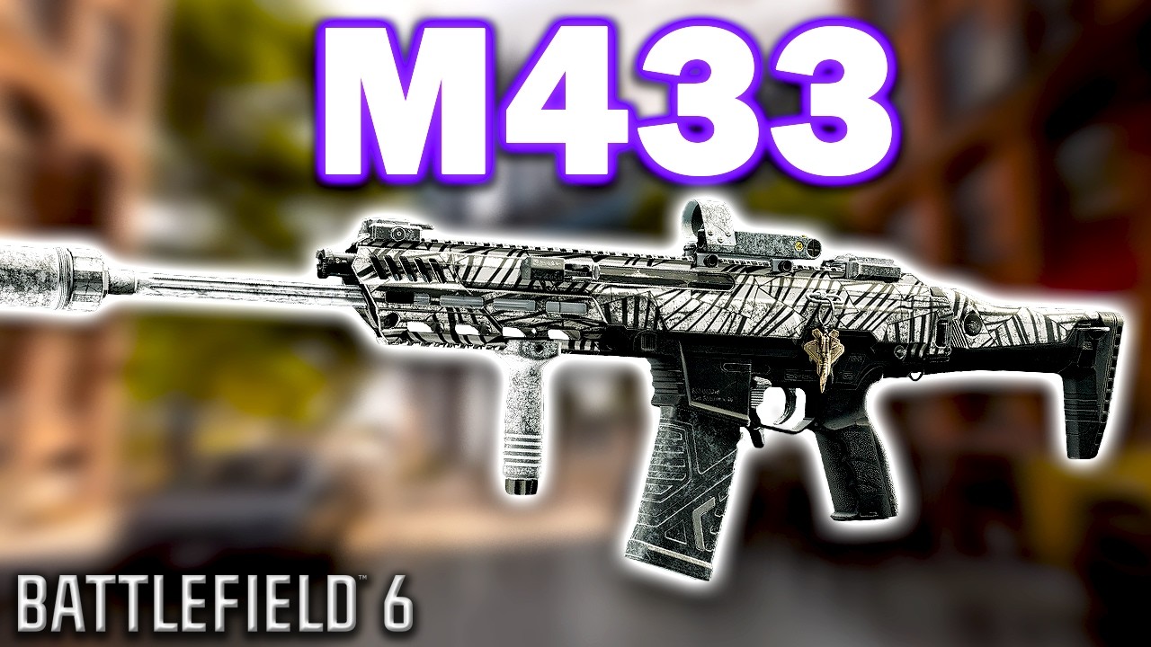 Battlefield 6: Лучшая экипировка M433 (217 мс TTK и с глушителем)