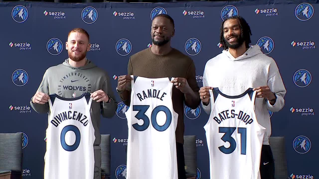 LIVE | Timberwolves new player press conference