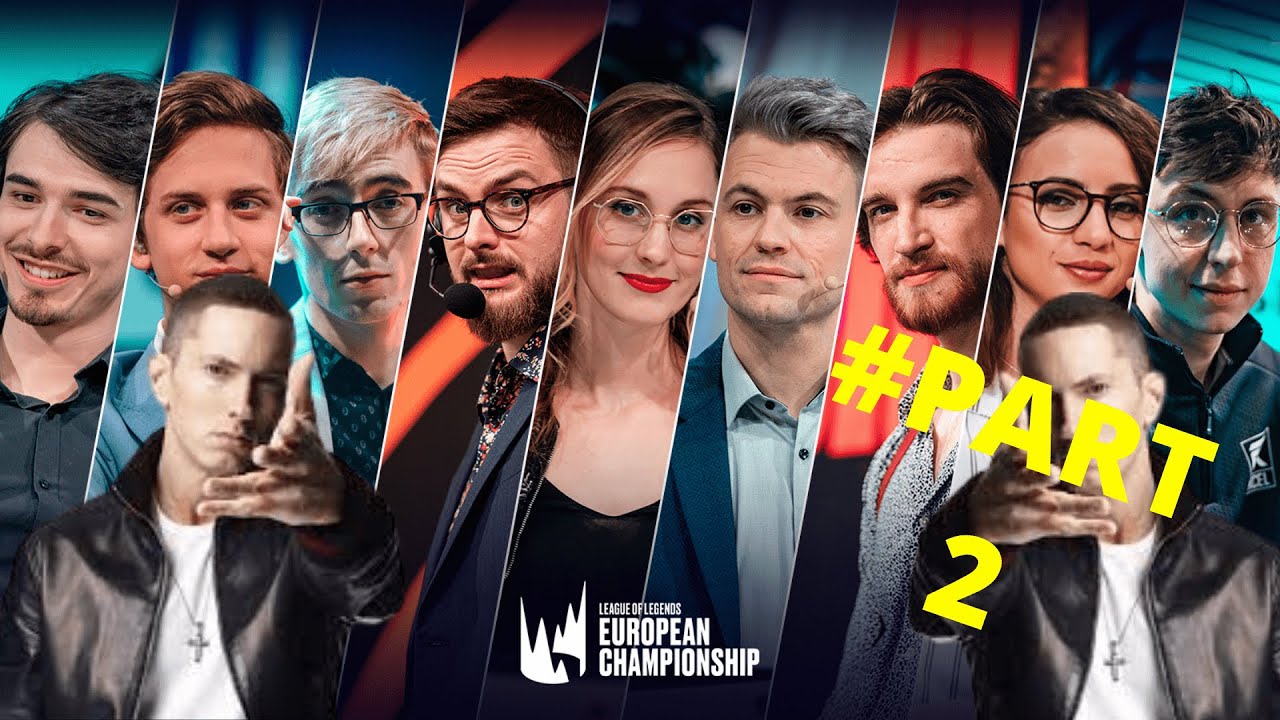 LEC casters rapping (Behind the scenes) 
