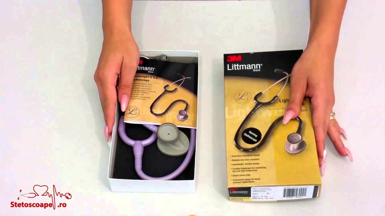 Stetoscoape.ro - Prezentare Stetoscop Littmann Lightweight II SE