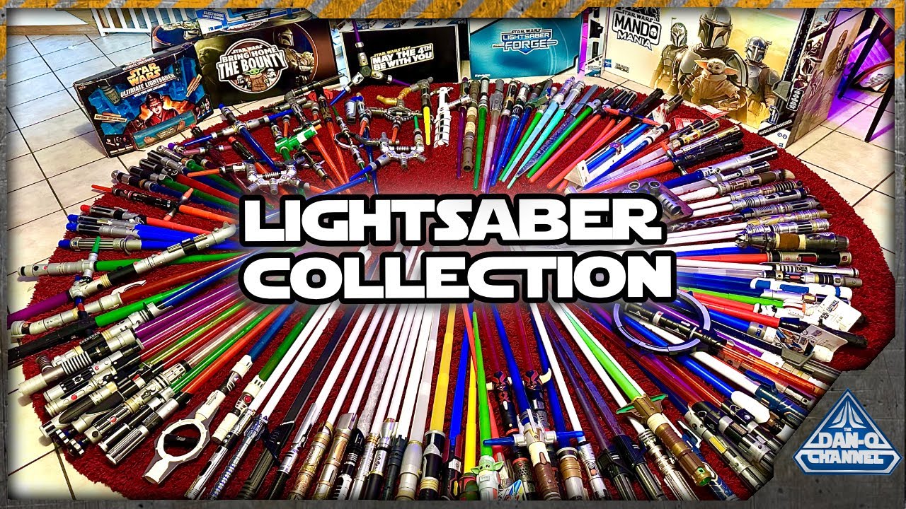 My Lightsaber Collection is INSANE - Star Wars Lightsaber History