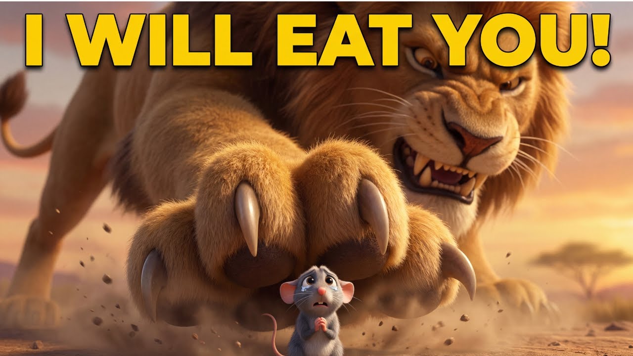 The Lion and The Mouse Full Story in English | Moral Stories 2026