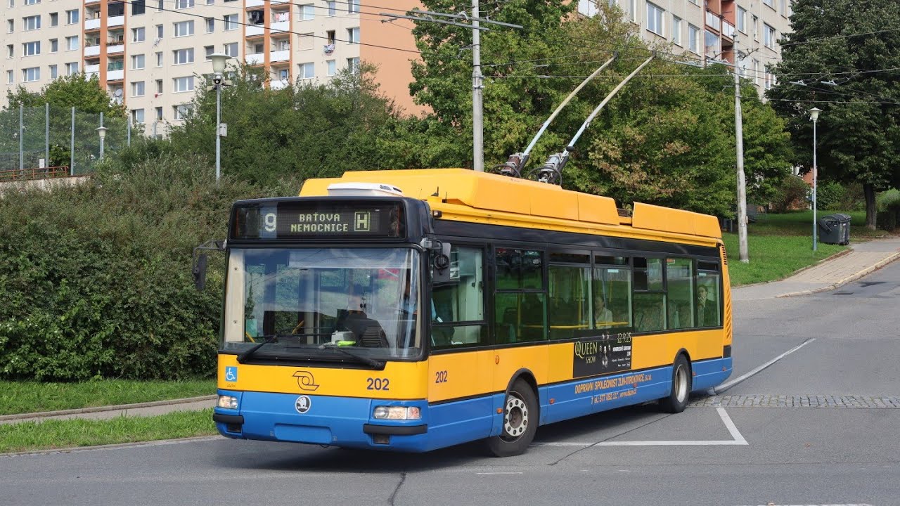 &Scaron;koda 24Tr Citybus (202) &bull; DSZO | MHD Zl&iacute;n &bull; linka 9