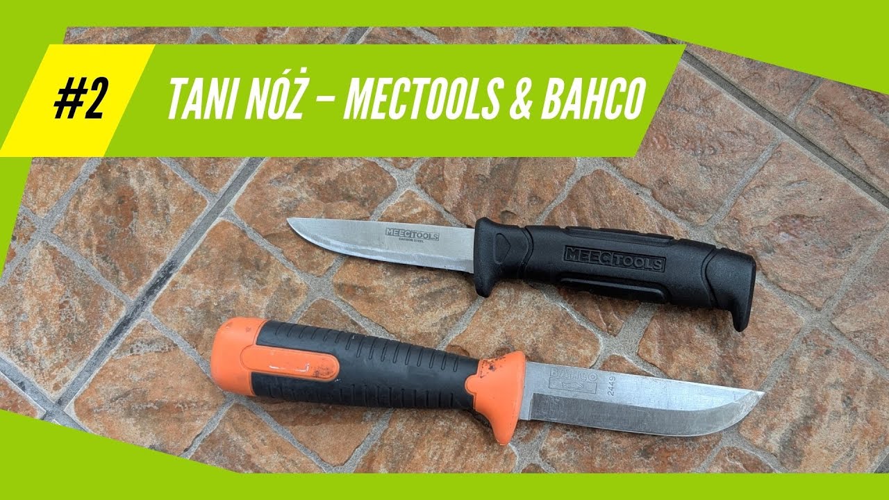 #2 Pierwszy n&oacute;ż, czyli tani n&oacute;ż | Meec Tools & Bahco 2449