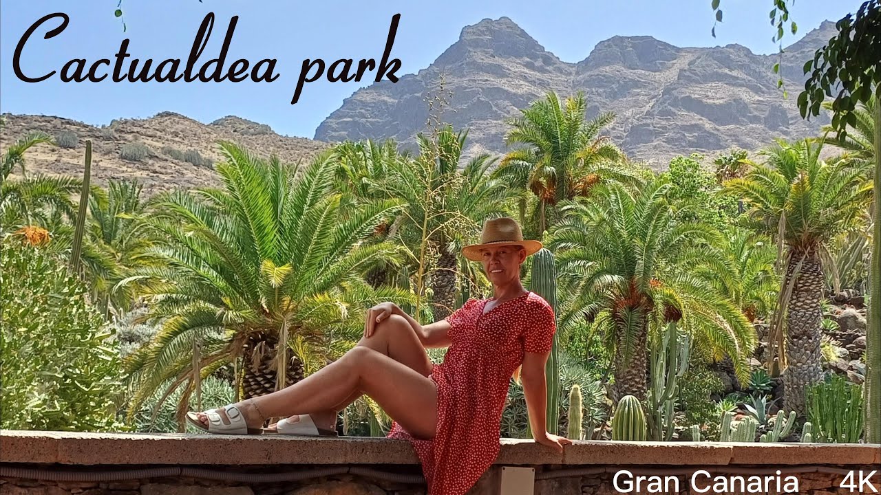 Gran Canaria the largest cactus park walking tour 2023