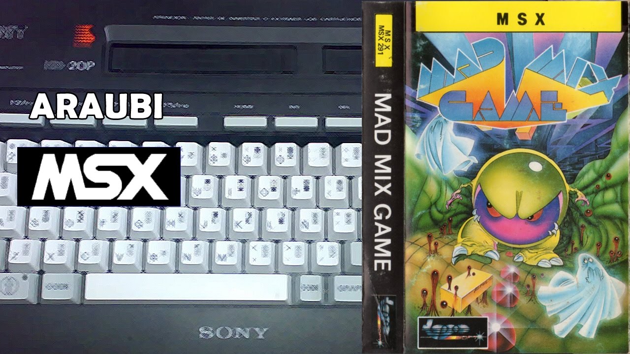 Mad Mix Game (Topo Soft, 1988) MSX [143] Walkthrough Comentado