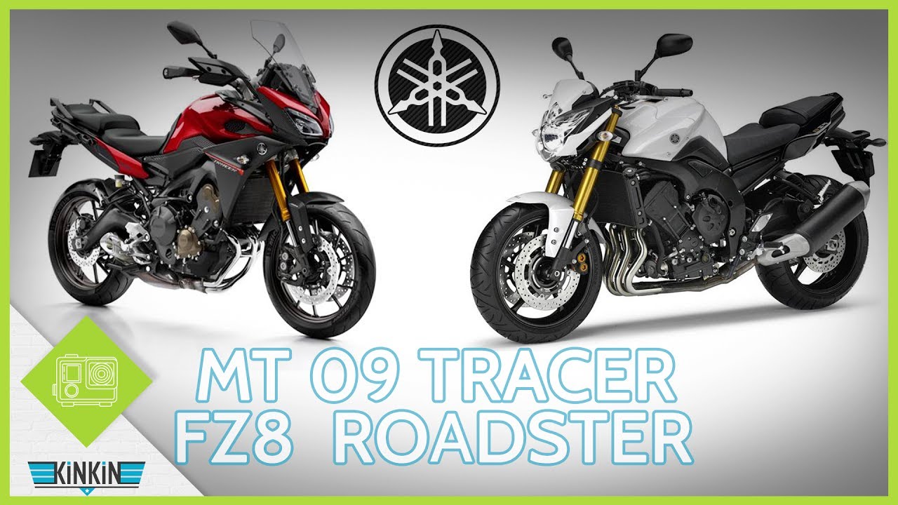 ESSAI MOTO - MT09 TRACER & FZ8 EN DUALVLOG AVEC MA FEMME