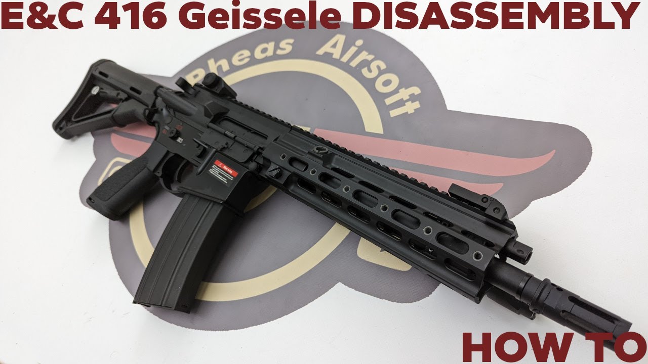 [HOW TO] E&C 416A5 Geissele CTR Full Metal Disassembly - Repair and maintain