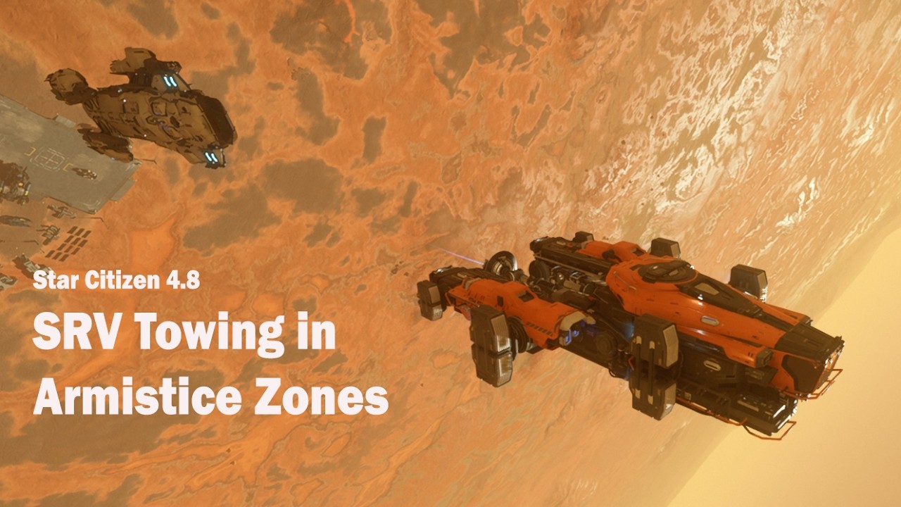 SRV Towing out of Armistice Zones