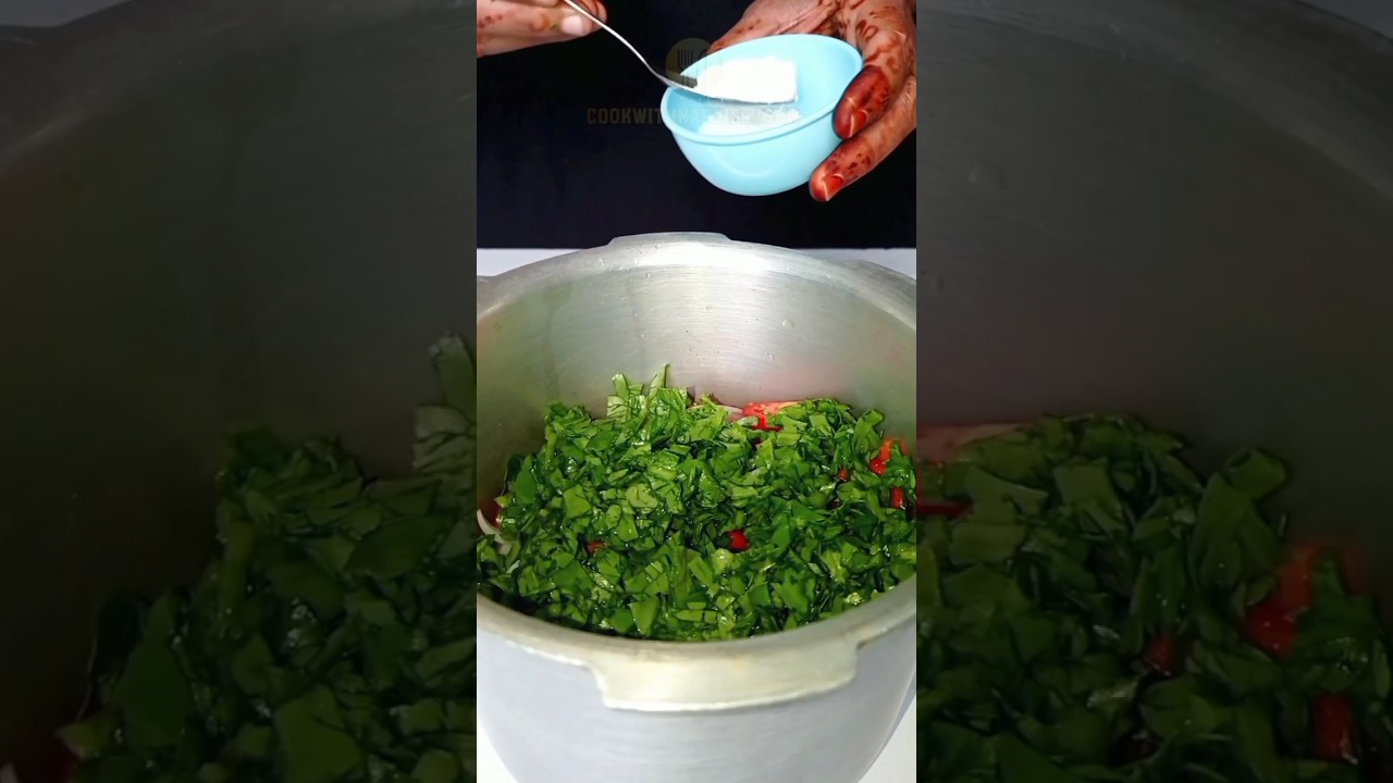 Palak Mutton Korma Recipe ASMR 