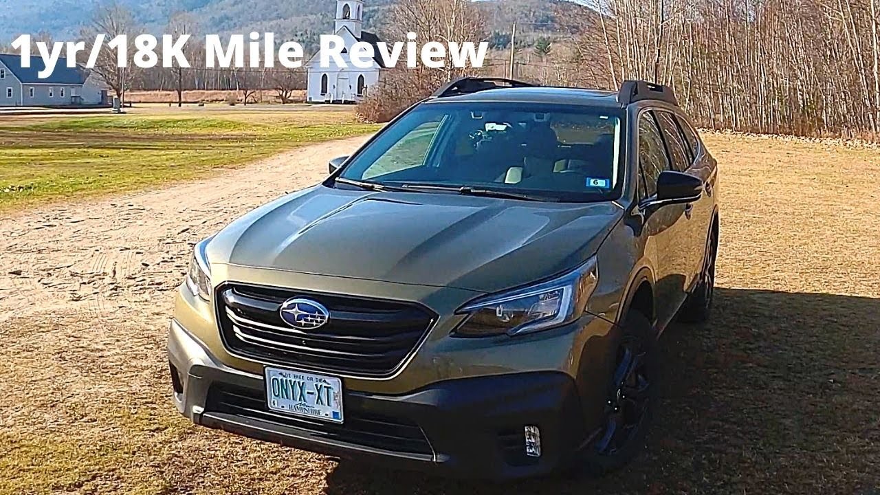 1 year 18000 Mile Review 2020 Subaru Outback Onyx XT