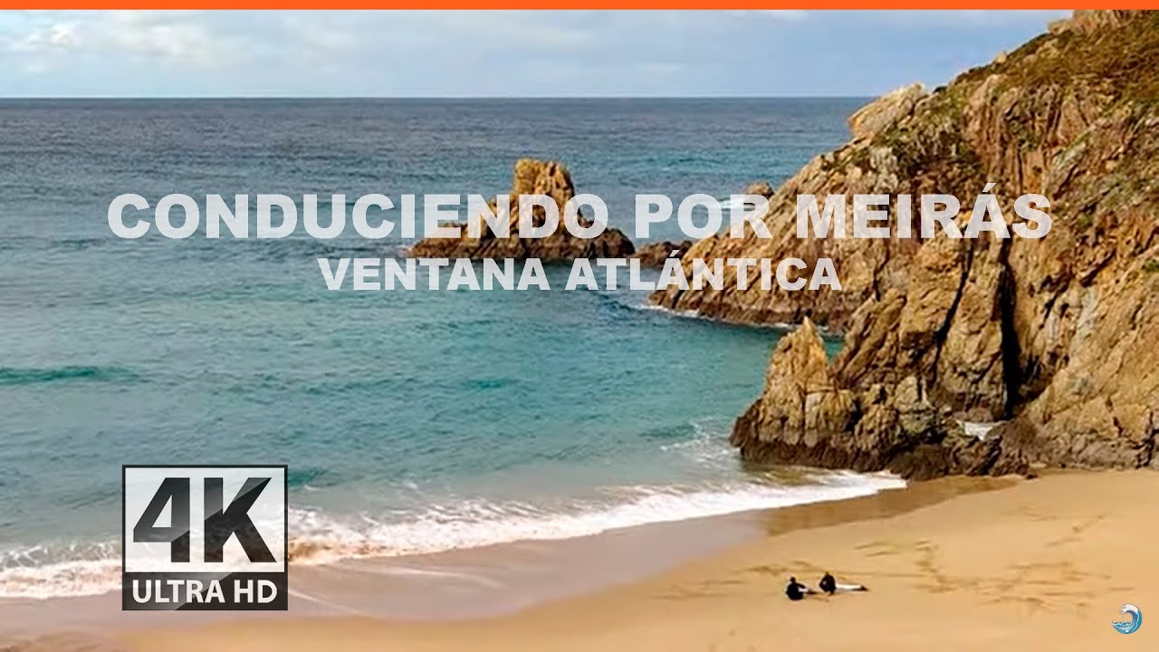 Valdovi&ntilde;o. Playas. Turismo Galicia 4k.