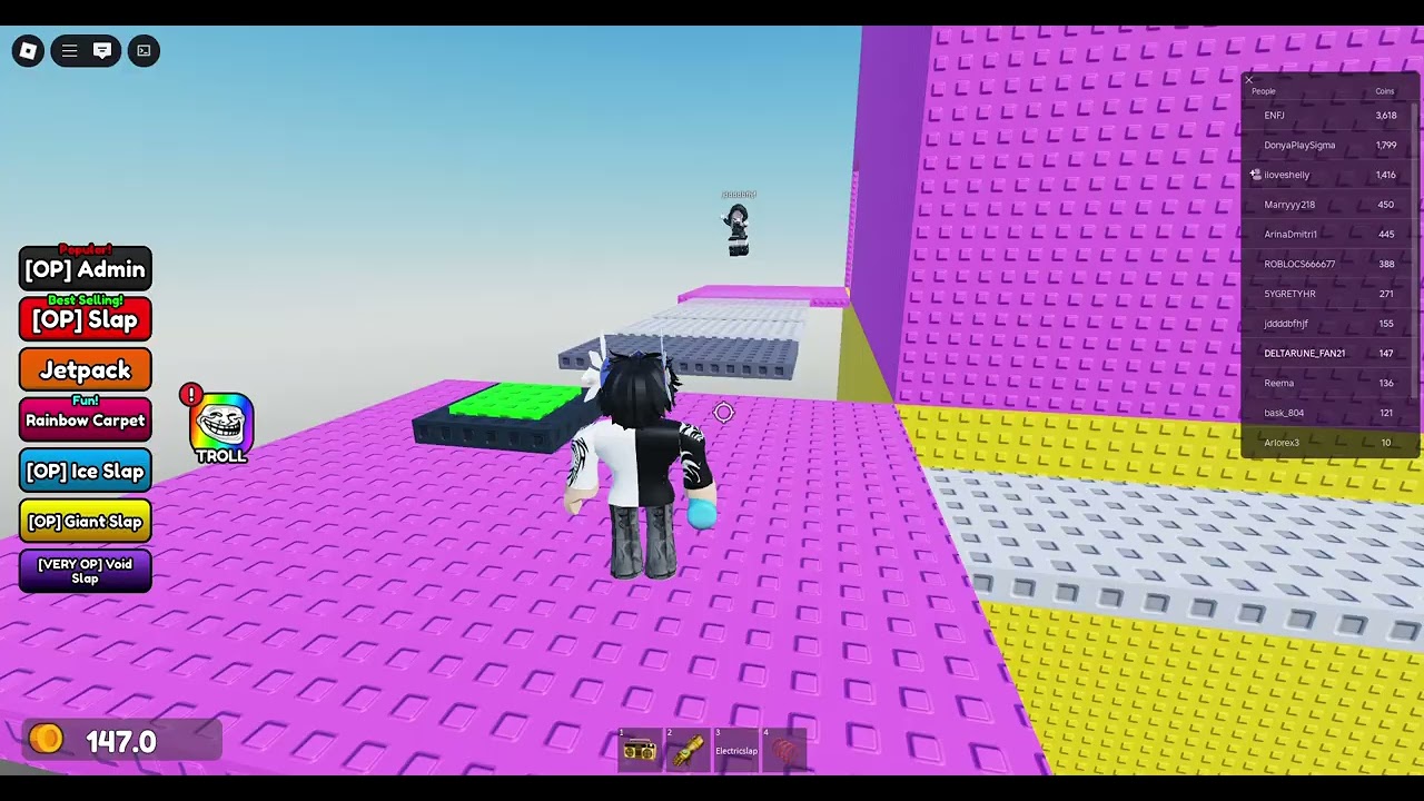 ME PLAYING THIS ROBLOX TROLL TOWER!