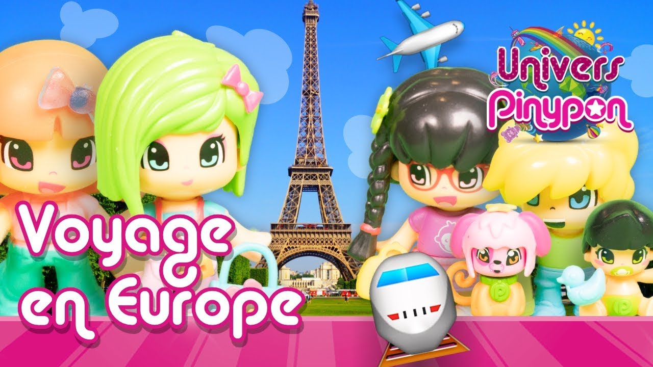 La Bande Pinypon voyage en Europe! ✈🌍