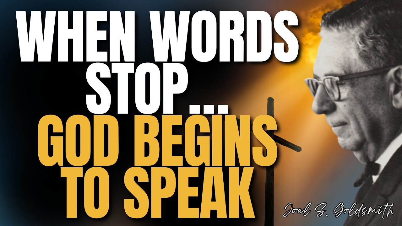 JOEL S. GOLDSMITH: The Moment You STOP Saying “I AM”… SILENCE Reveals GOD’S PRESENCE