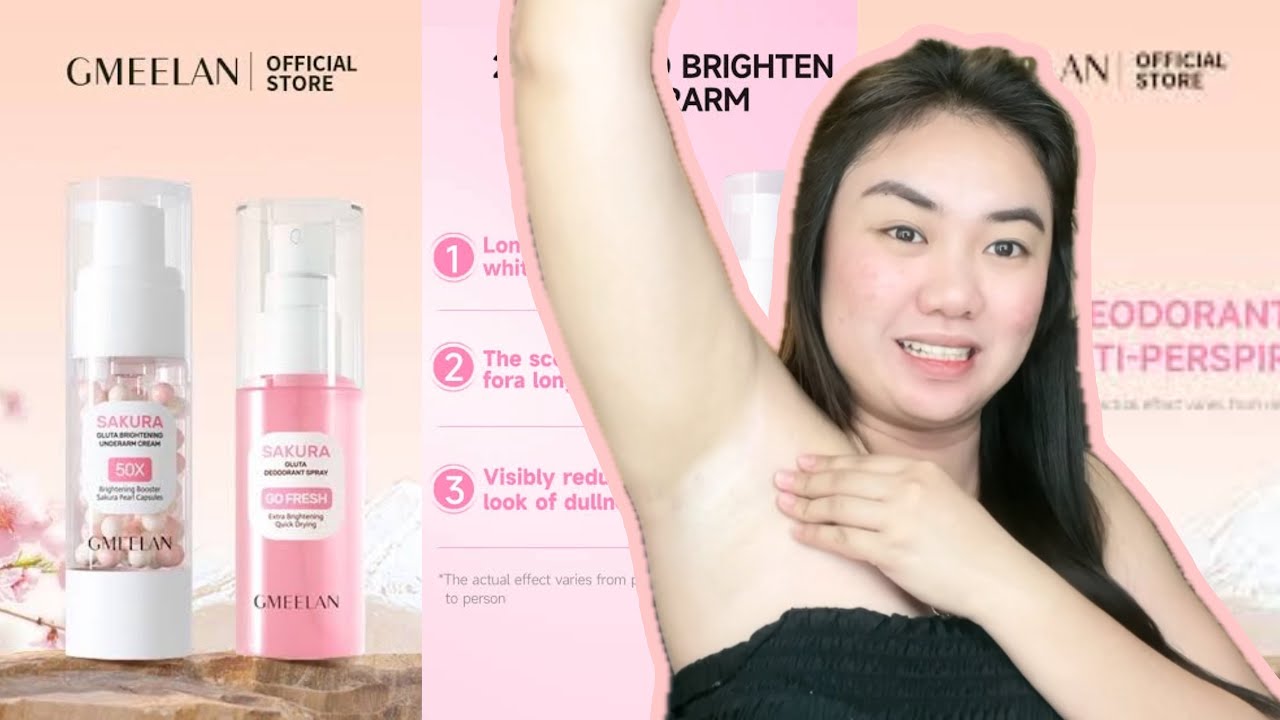GMEELAN UNDERARM WHITENING COMBO | PAMPAPUTI NG KILI-KILI | AIRA CEL BITANGCOL