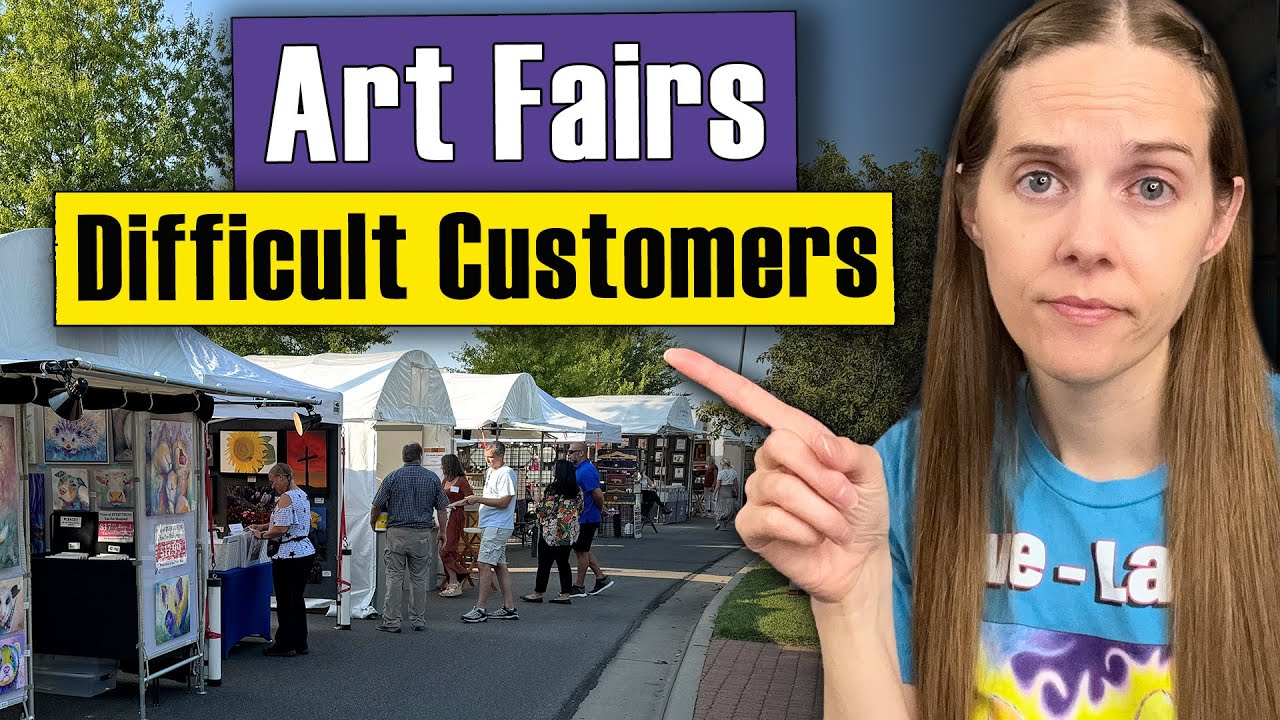 How to Deal with Difficult Customers in Your Art Fair Booth