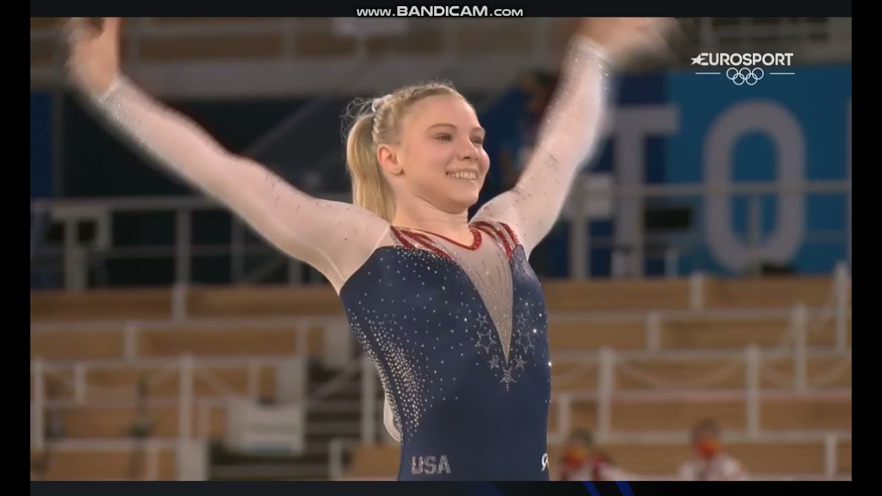 Jade Carey. FX EF. Olympic Games 2021