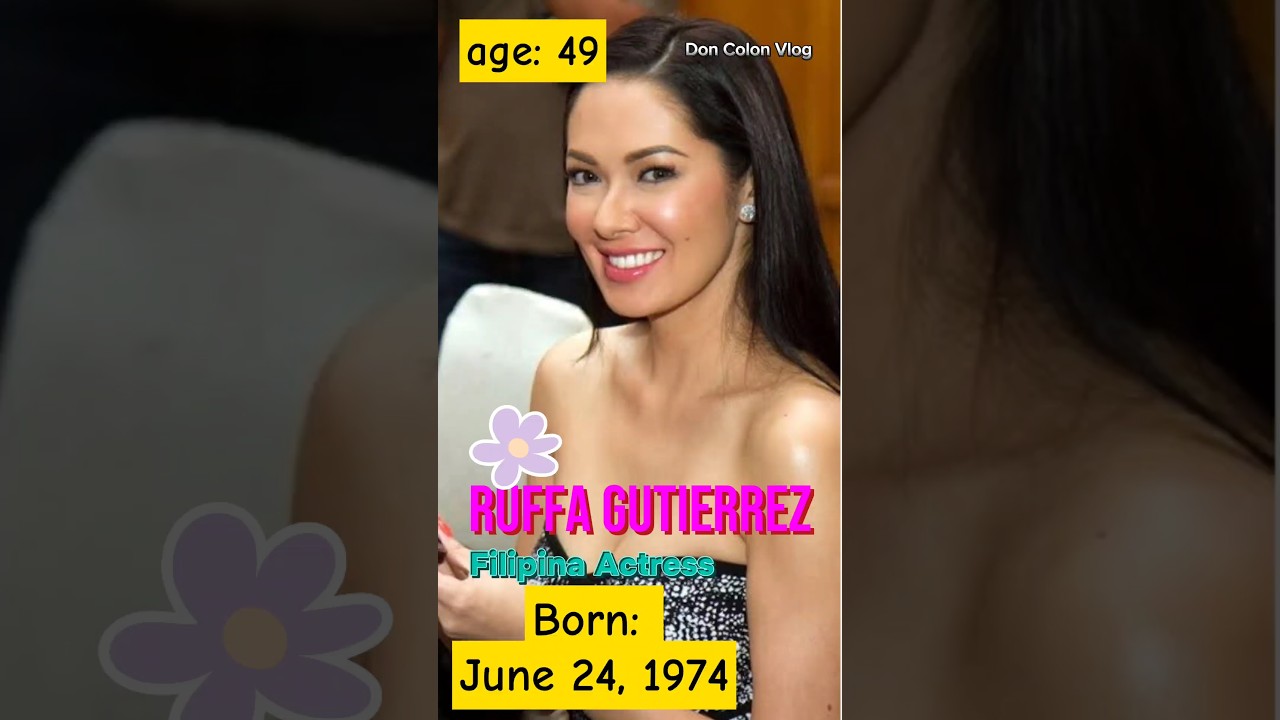 Ruffa Gutierrez now and then #shortvideo #shortsviral #trending #filipinoactress
