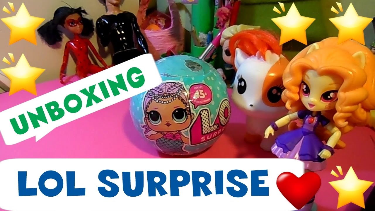 LOL SURPRISE #1 L'ARRIVO DI LOLLINA!!  Unboxing  By Lara e Babou