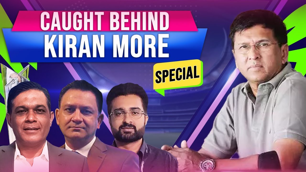 Caught Behind with Kiran More