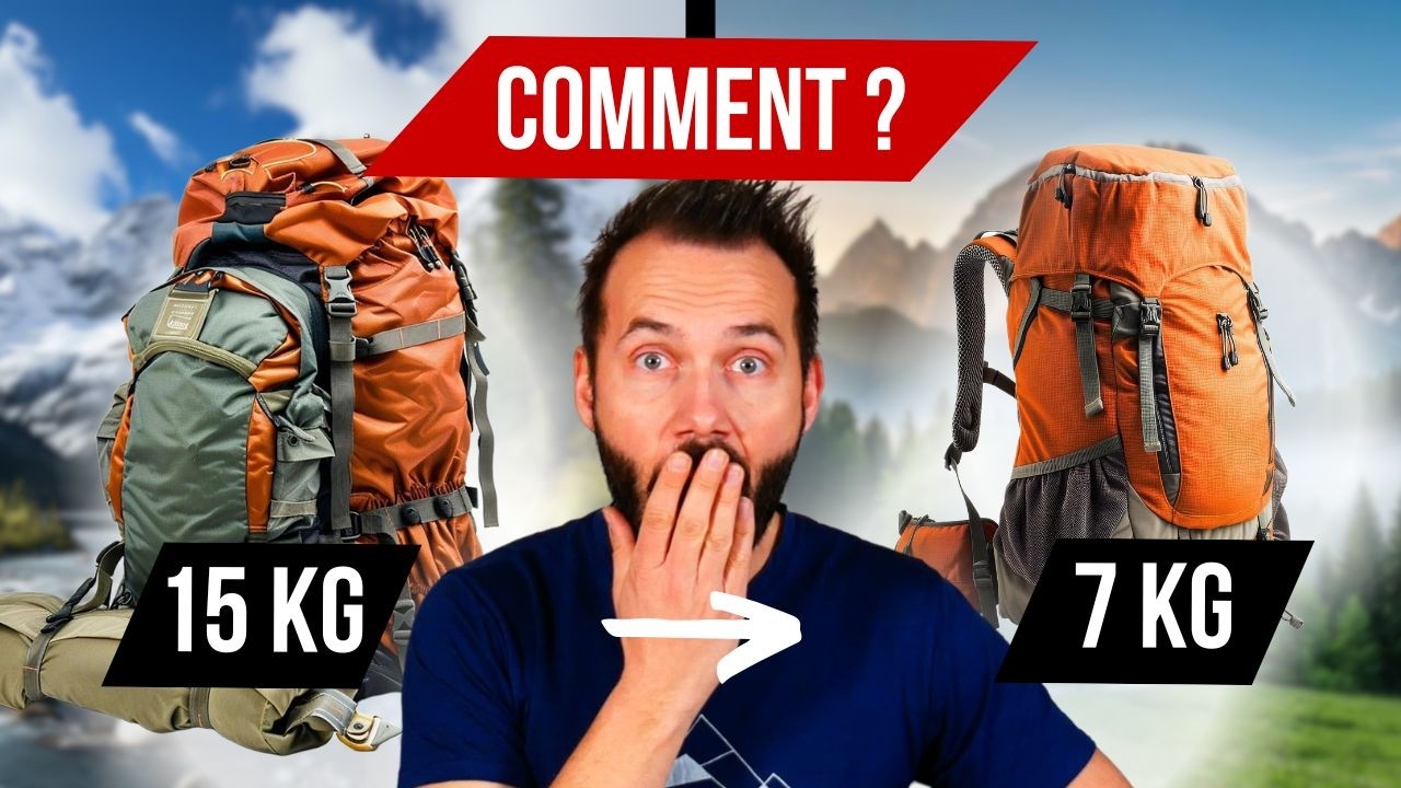 Comment all&eacute;ger son SAC de RANDONN&Eacute;E ? 5 ASTUCES ultra efficaces
